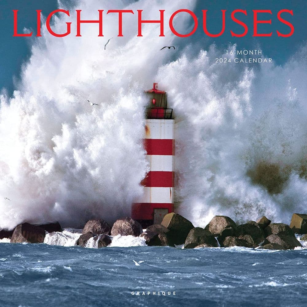 Lighthouses 2025 Wall Calendar