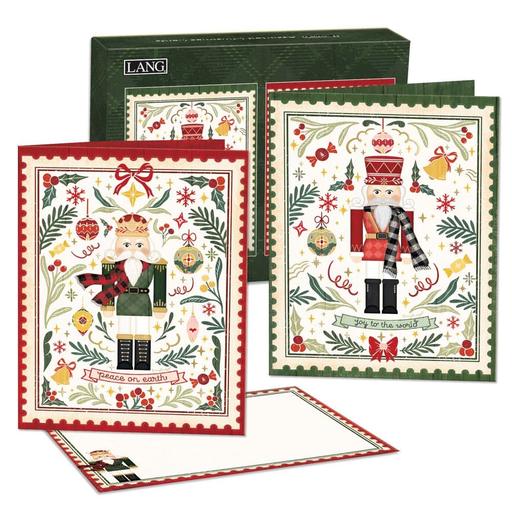 Nutcracker Joy Boxed Christmas Cards Seventh Alternate Image