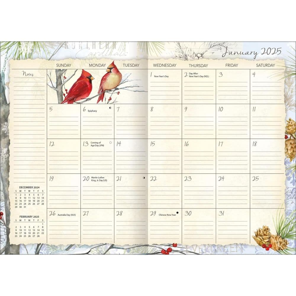 Field Guide by Susan Winget 2025 Monthly Planner