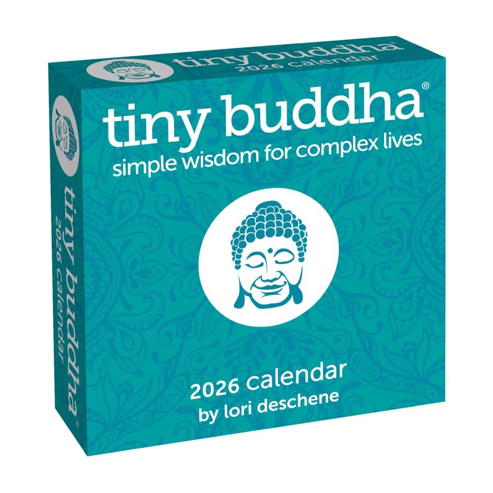 Tiny Buddha 2026 Desk Calendar Main Product Image