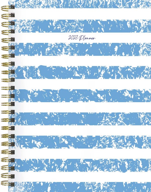 Sailor Stripes 2023 Medium Daily Weekly Monthly Planner