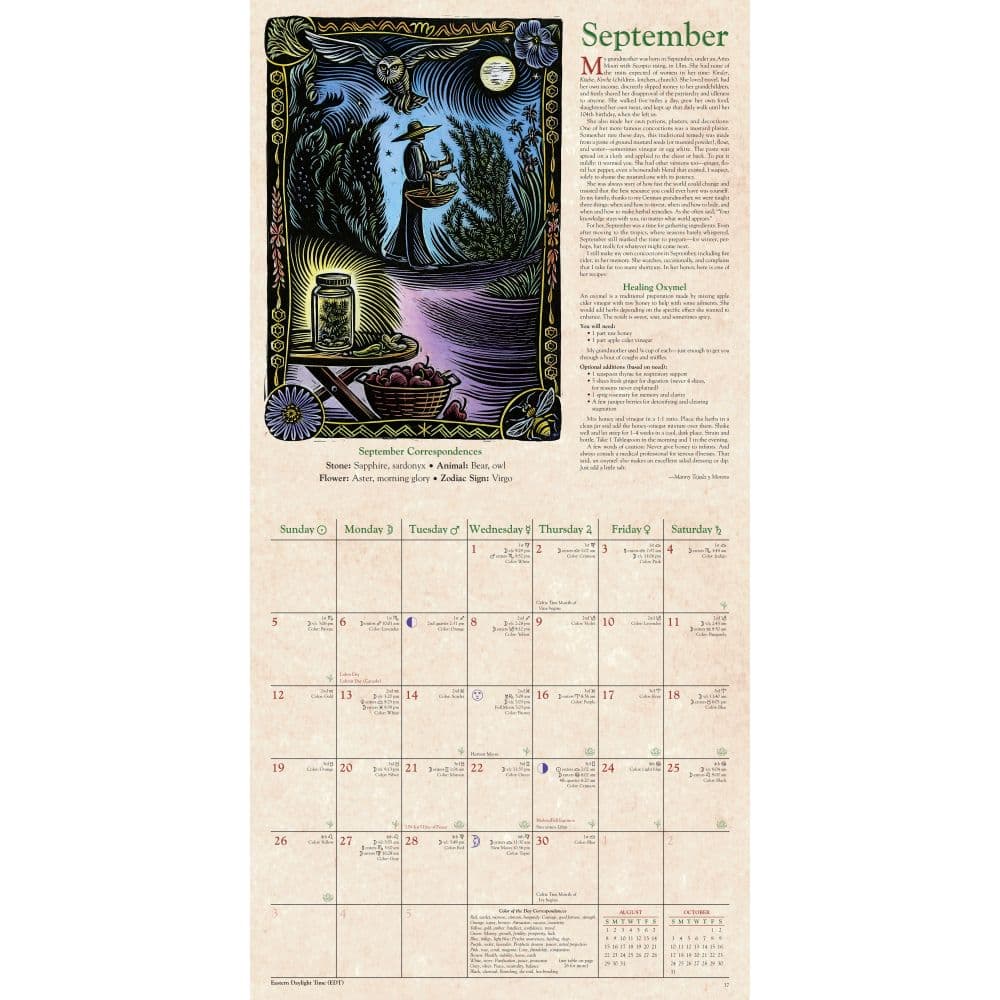 Witches 2027 Wall Calendar Sixth Alternate Image