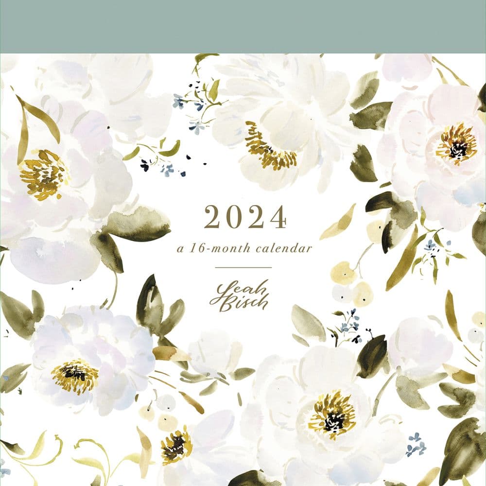 Leah Bisch Watercolor 2024 Wall Calendar Main Image