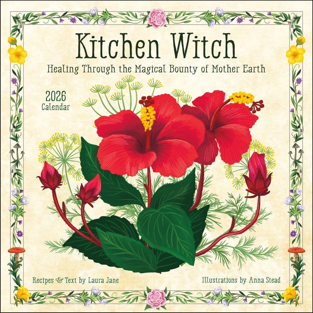 Kitchen Witch 2026 Wall Calendar - Calendars.com