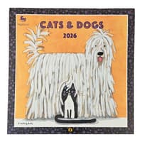 image Cats and Dogs 2026 Wall Calendar Main Product Image