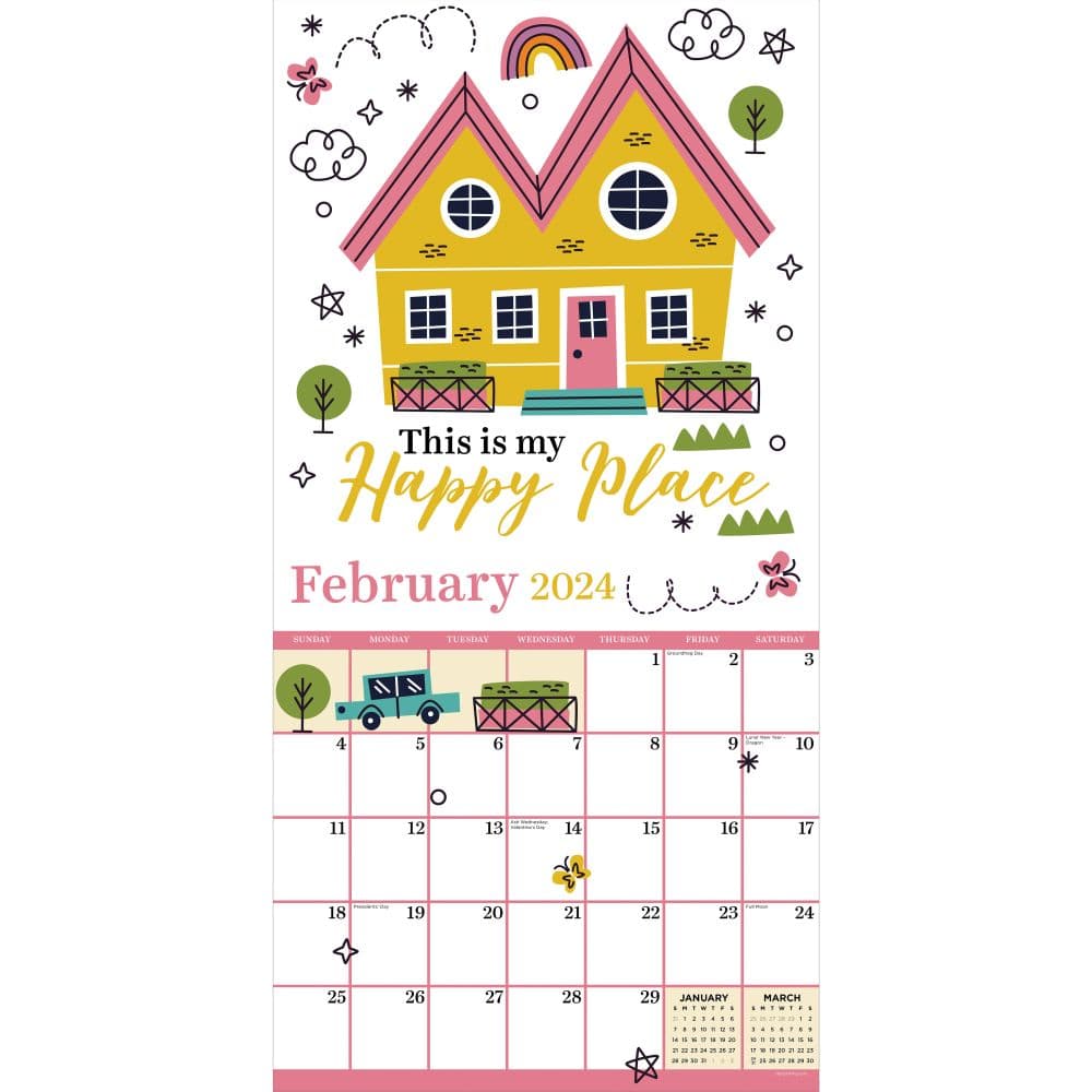 Home Sweet Home 2024 Wall Calendar Second Alternate Image width=&quot;1000&quot; height=&quot;1000&quot;