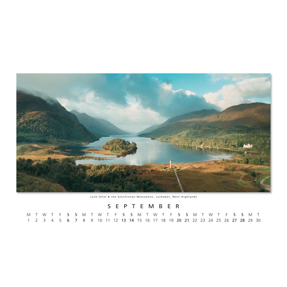 Scotland Panorama 2025 Wall Calendar Second Alternate Image width="1000" height="1000"