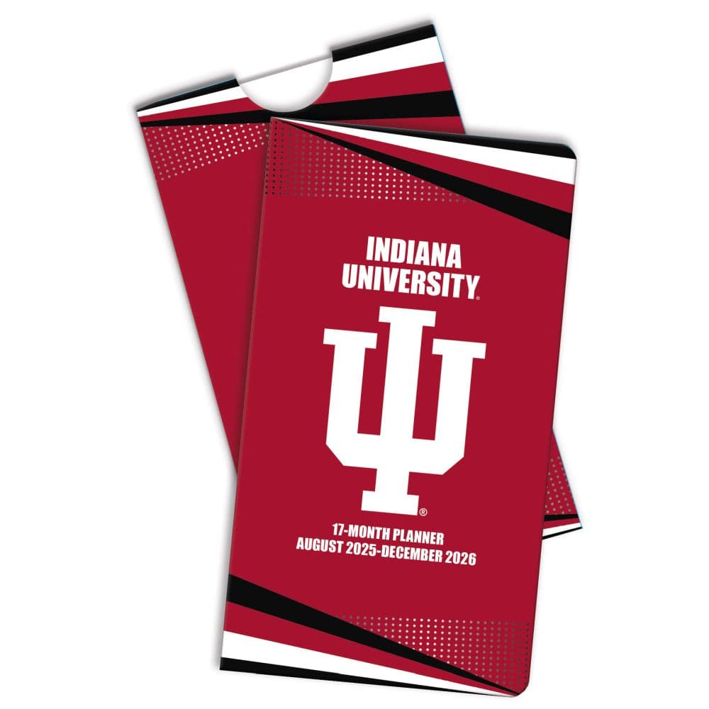 COL Indiana Hoosiers 2026 Pocket Planner Fifth Alternate Image