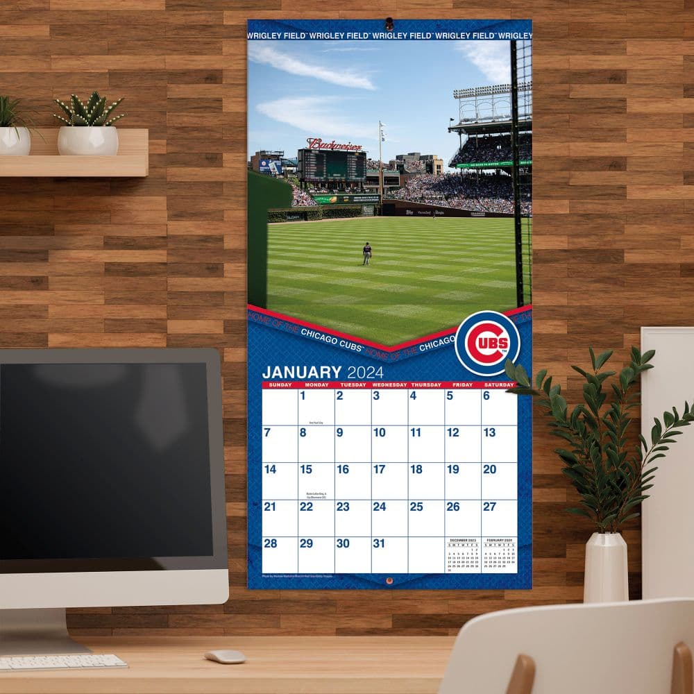 Wrigley Field 2024 Wall Calendar