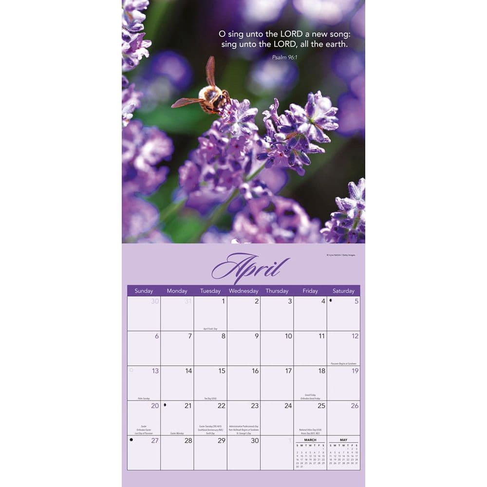 Bible Verses 2025 Wall Calendar Third Alternate Image width=&quot;1000&quot; height=&quot;1000&quot;