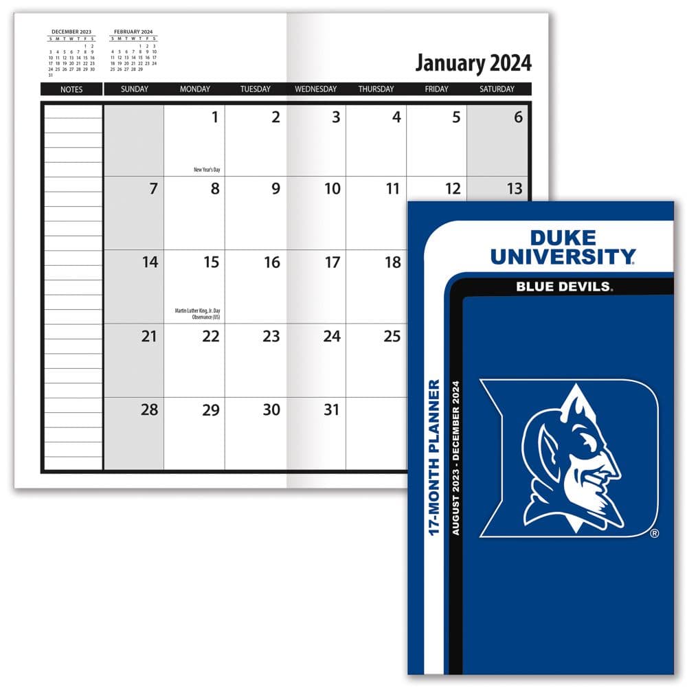 Duke Blue Devils 2024 Pocket Planner