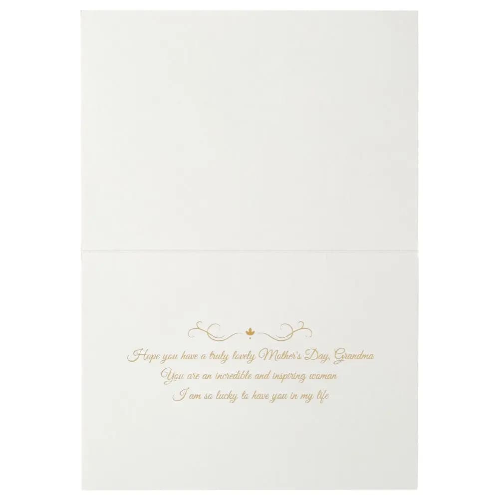 Ornate Hummingbird Mother&#39;s Day Card inside