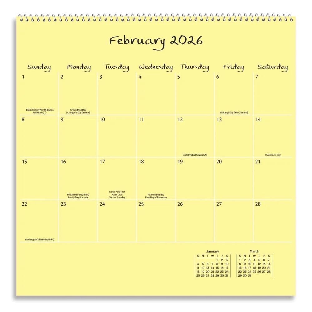 What A Remarkable Woman You Are 2026 Wall Calendar Fifth Alternate Image