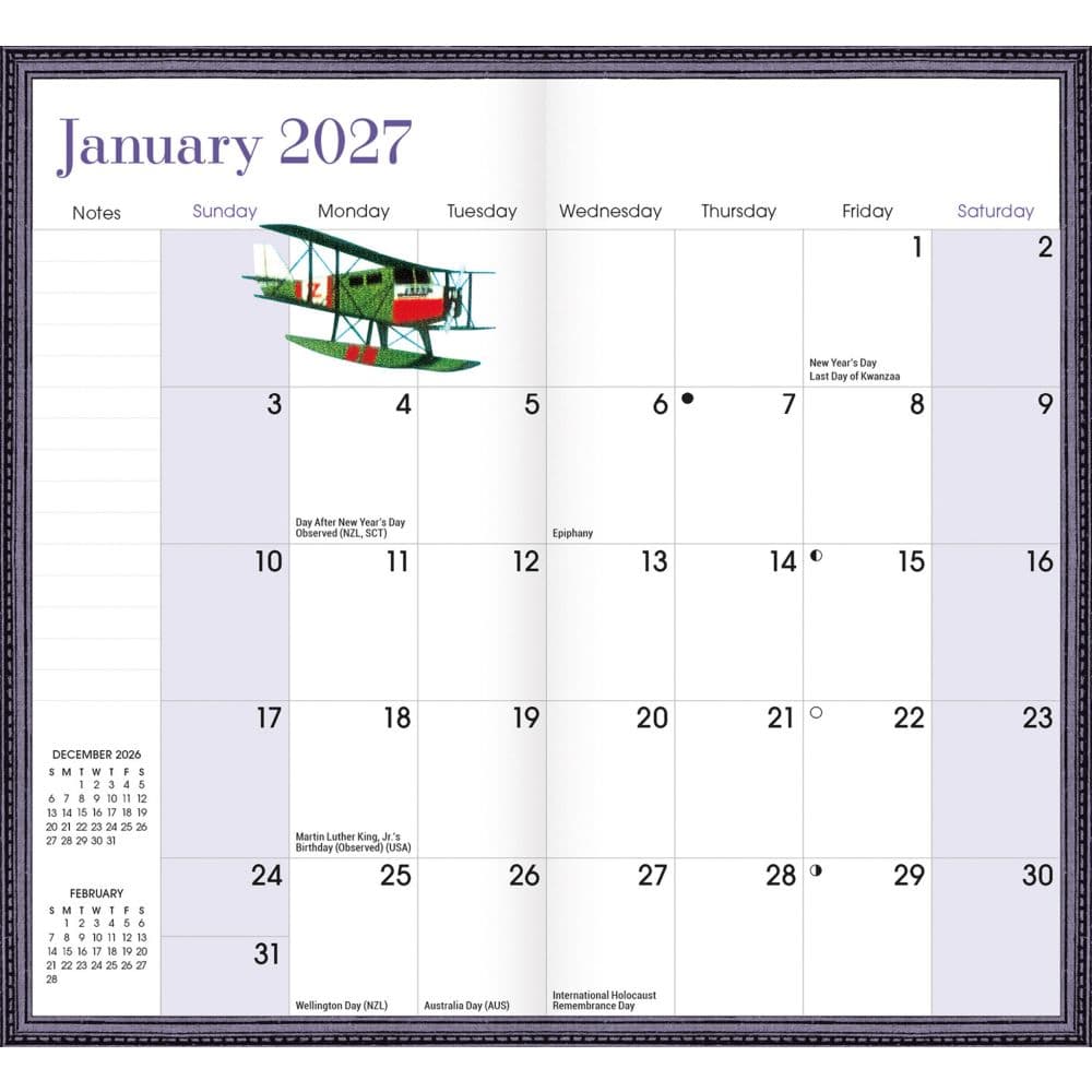 Wysocki Americana 2 Year 2026 Pocket Planner Fourth Alternate Image