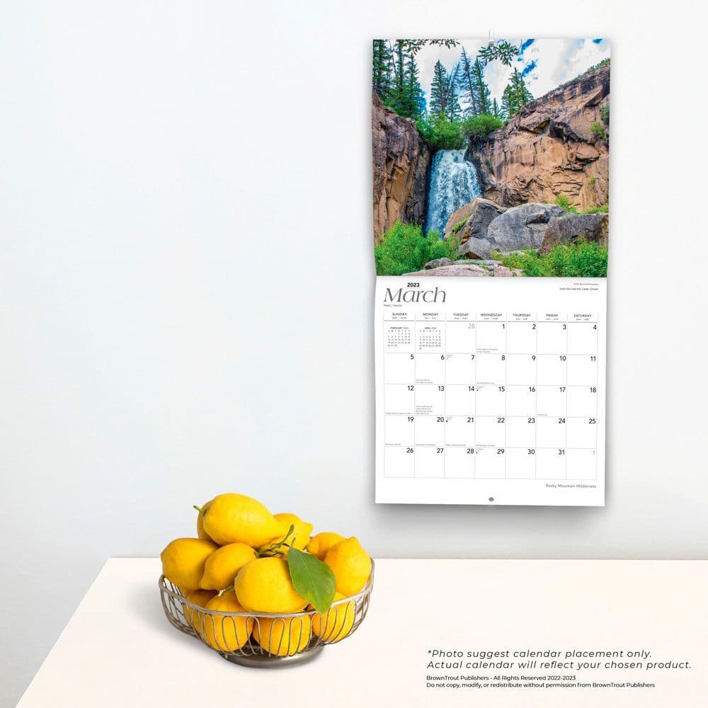 Rocky Mountain Wilderness 2023 Wall Calendar - Calendars.com