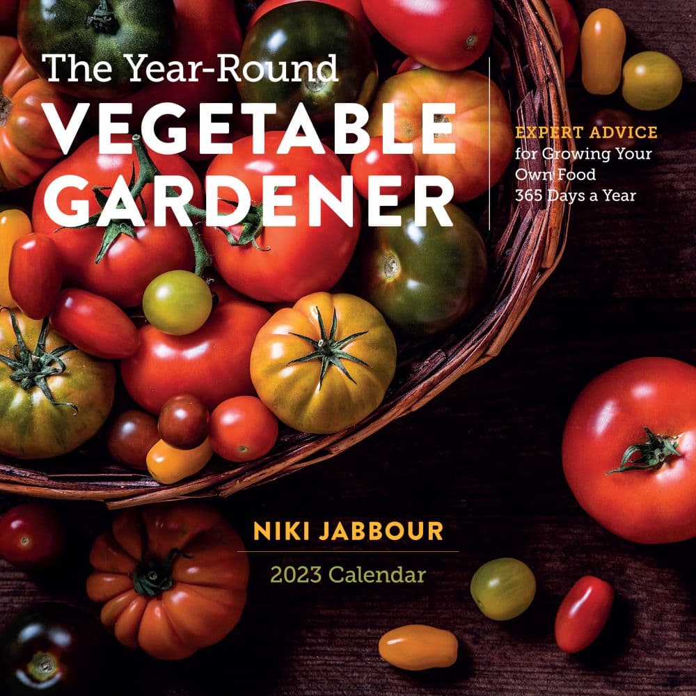 Vegetable Gardener 2023 Wall Calendar - Calendars.com