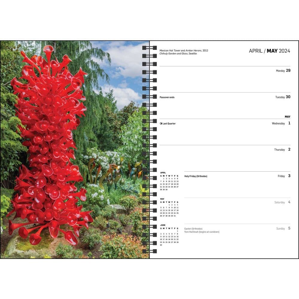 Chihuly 12 Month 2024 Weekly Planner Alt2