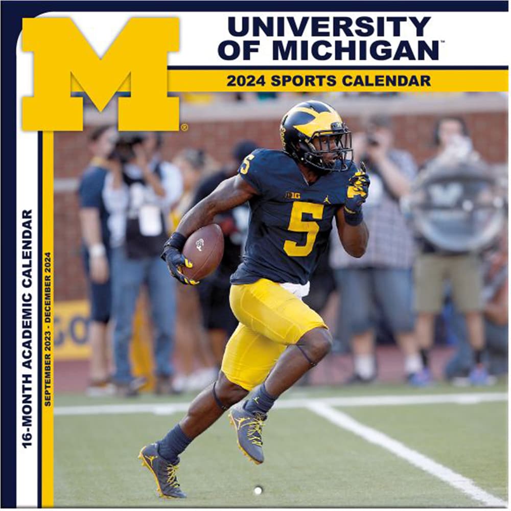 Michigan Wolverines 2025 Mini Wall Calendar