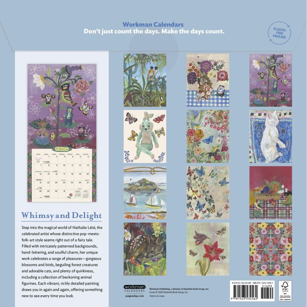 World of Nathalie Lete 2027 Wall Calendar First Alternate Image