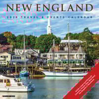 image New England Travel and Events 2026 Wall Calendar Main Image