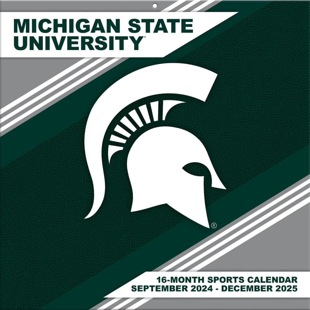 Michigan State Spartans 2025 Wall Calendar_Main Image