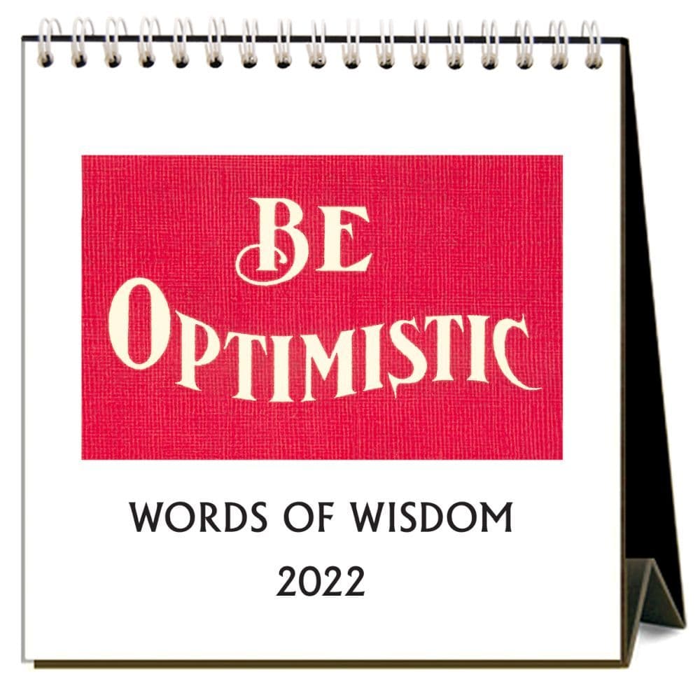 Words of Wisdom 2022 Desk Calendar