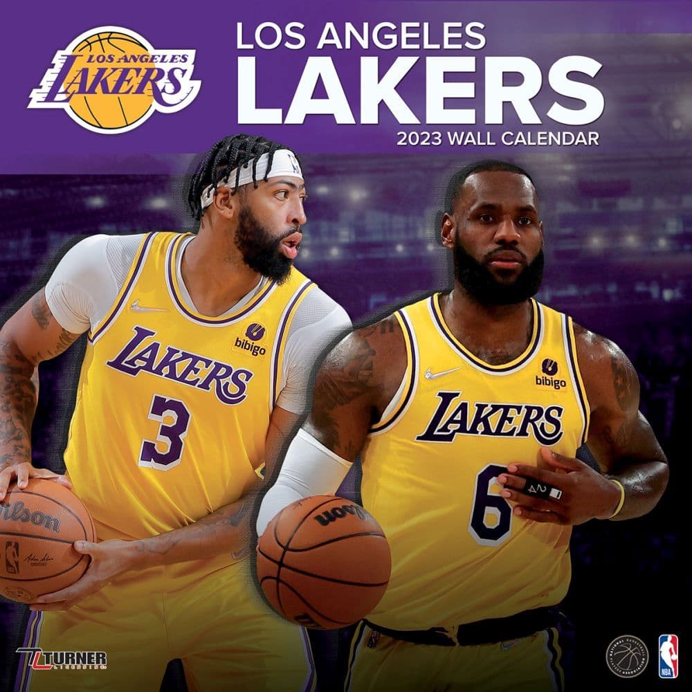 Los Angeles Lakers 2023 Wall Calendar