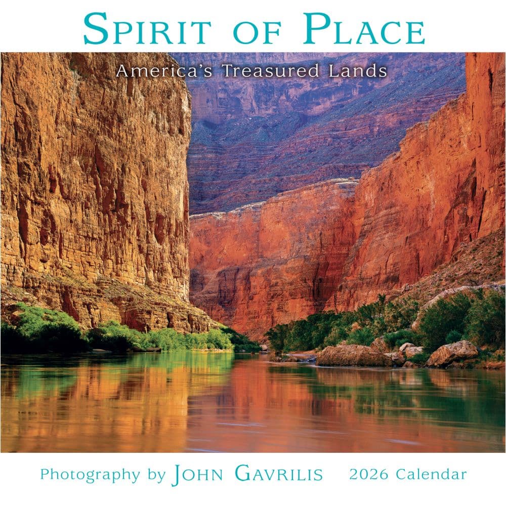 Spirit of Place 2026 Mini Wall Calendar_Main Image