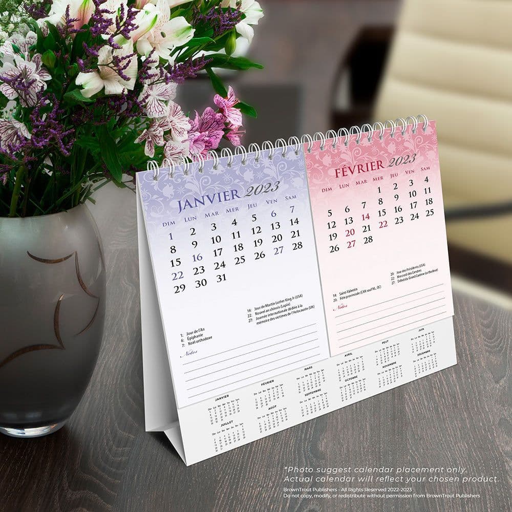motifs-2023-easel-desk-calendar-calendars