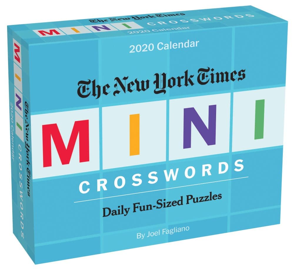 New York Times Mini Crossword Desk Calendar