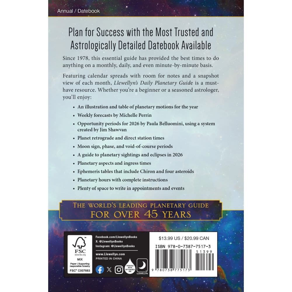 Daily Planetary Guide 2026 Planner First Alternate image