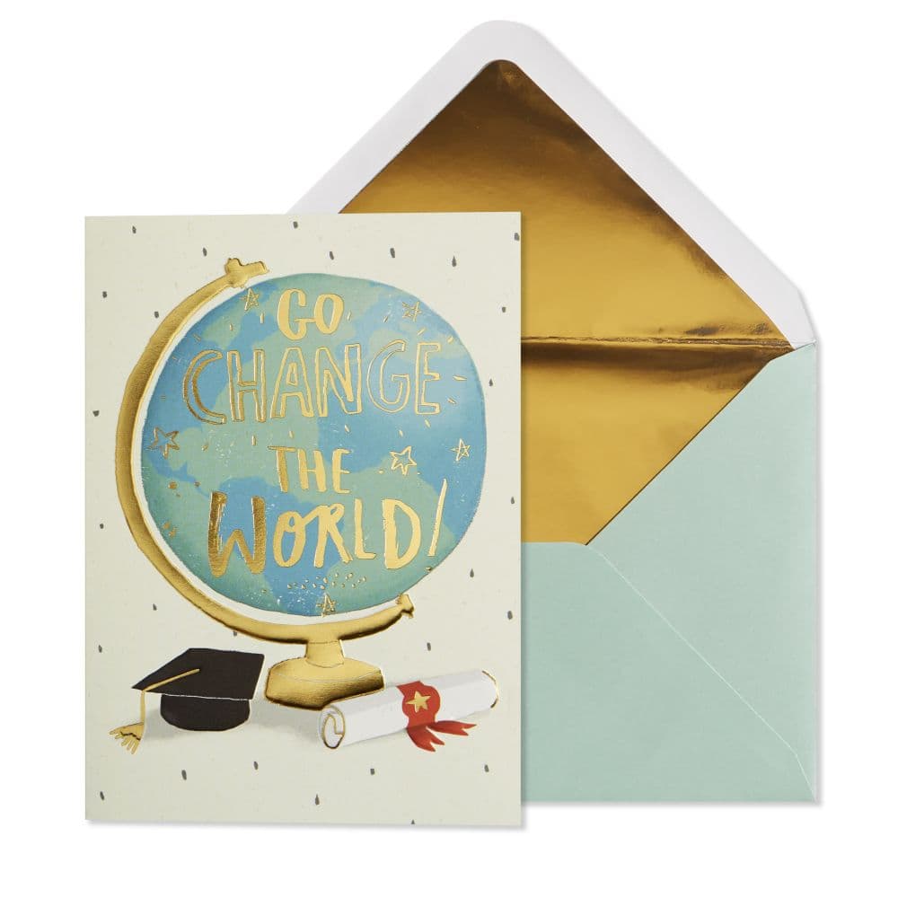 image Go Change the World Graduation Card Main Product Image width=&quot;1000&quot; height=&quot;1000&quot;