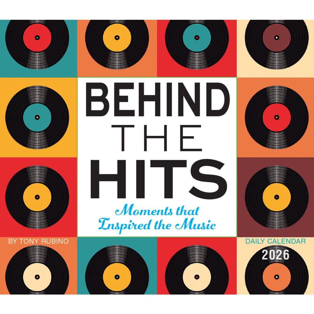 Behind the Hits 2026 Desk Calendar Fourth Alternate Image