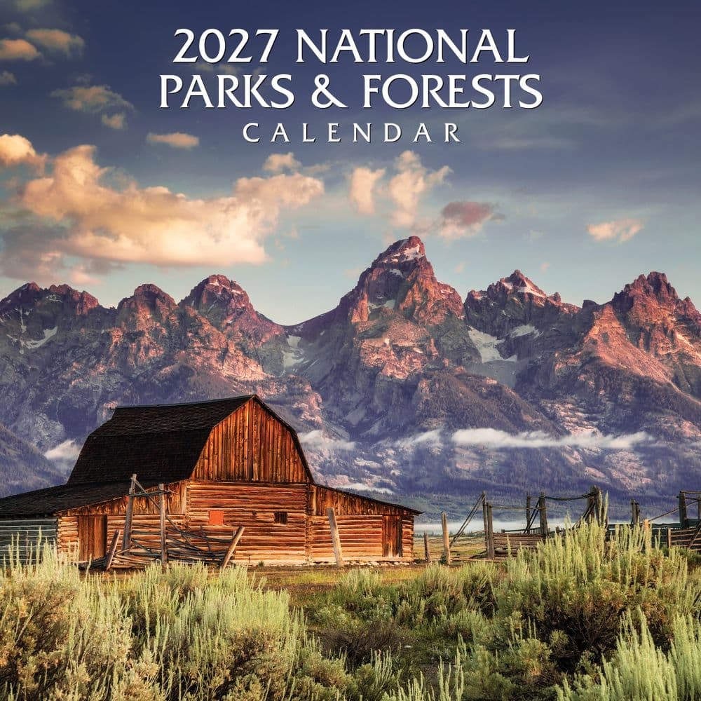 image Americas National Parks &amp; Forests 2027 Wall Calendar Main Product Image