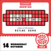 image Wheel of Fortune 2026 Desk Calendar Sixth Alternate Image