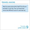 image Travel Hacks 2026 Desk Calendar Third Alternate Image