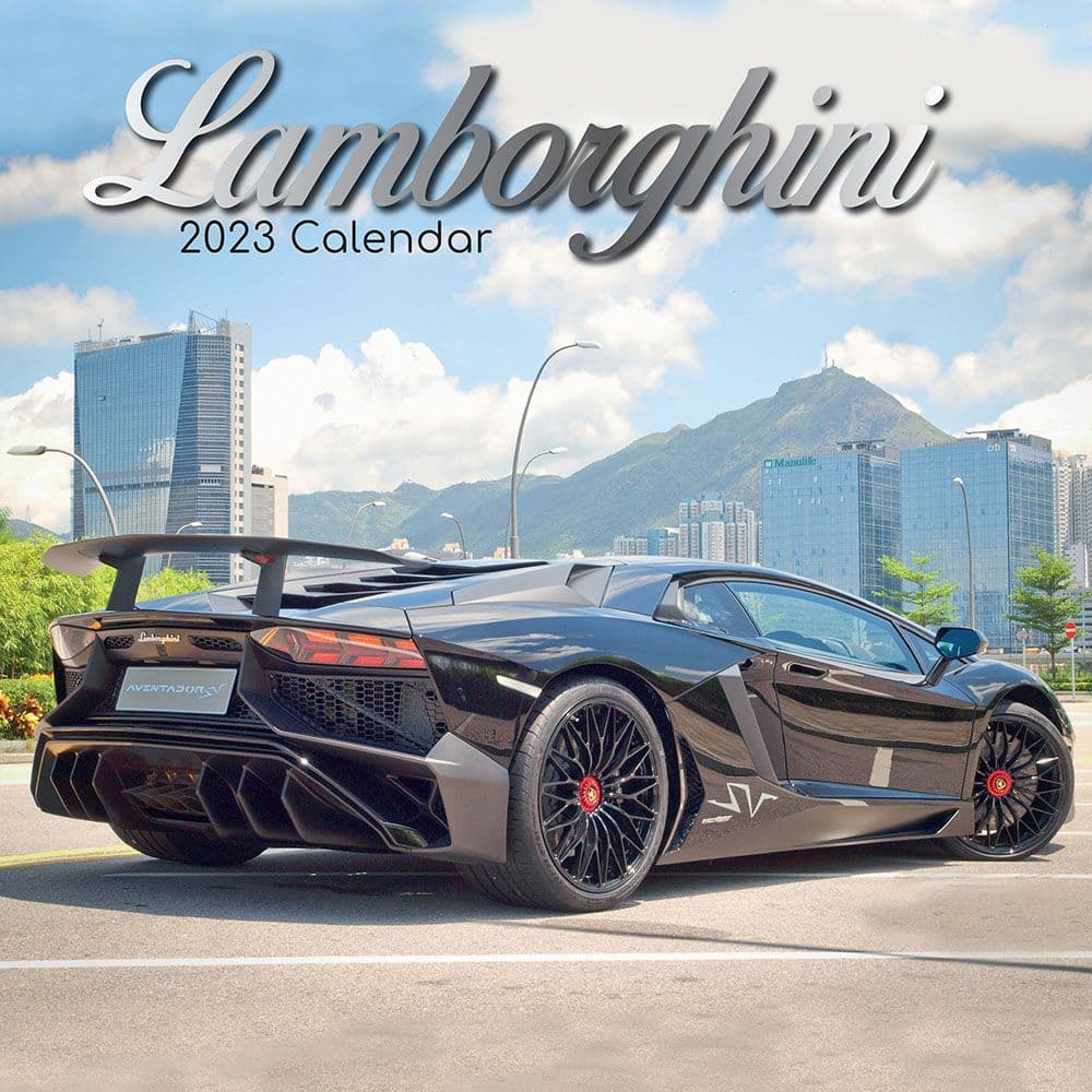 Lamborghini 2023 Wall Calendar