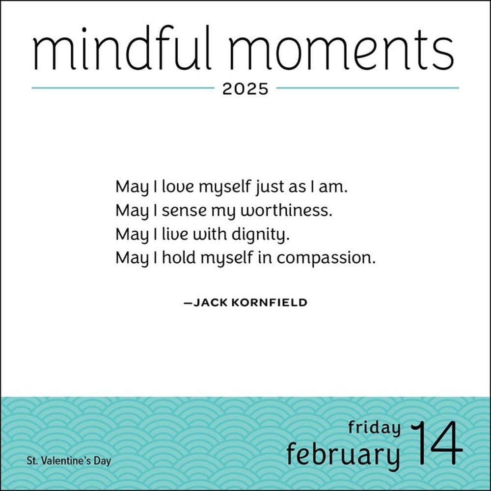 Mindful Moments 2025 Desk Calendar First Alternate Image width=&quot;1000&quot; height=&quot;1000&quot;