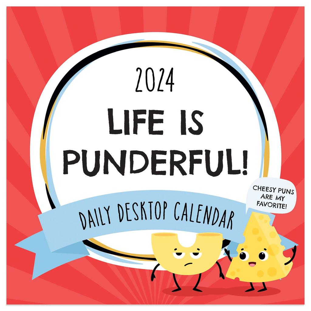 Puns of Fun 2024 Desk Calendar