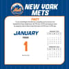 image MLB New York Mets 2027 Desk Calendar Second Alternate Image
