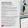 image Banksys Graffiti 2025 Mini Wall Calendar