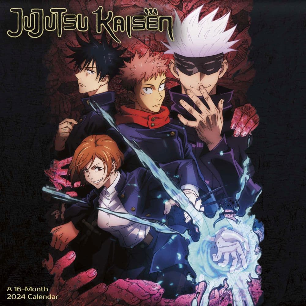 Jujutsu Kaisen 2024 Wall Calendar