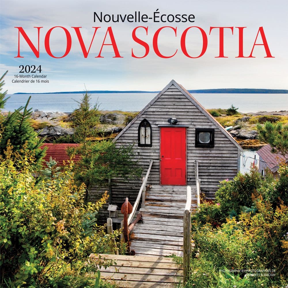 Nova Scotia 2024 Wall Calendar Main