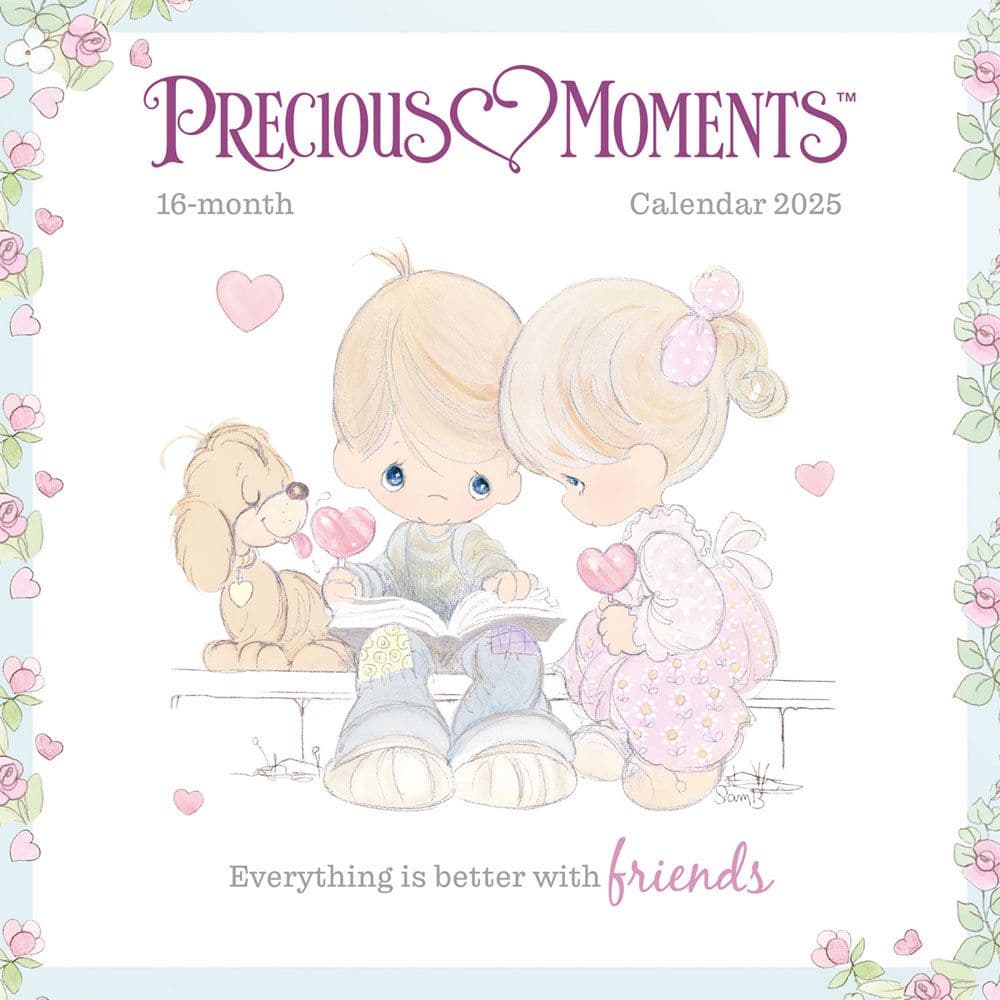 Precious Moments 2025 Wall Calendar