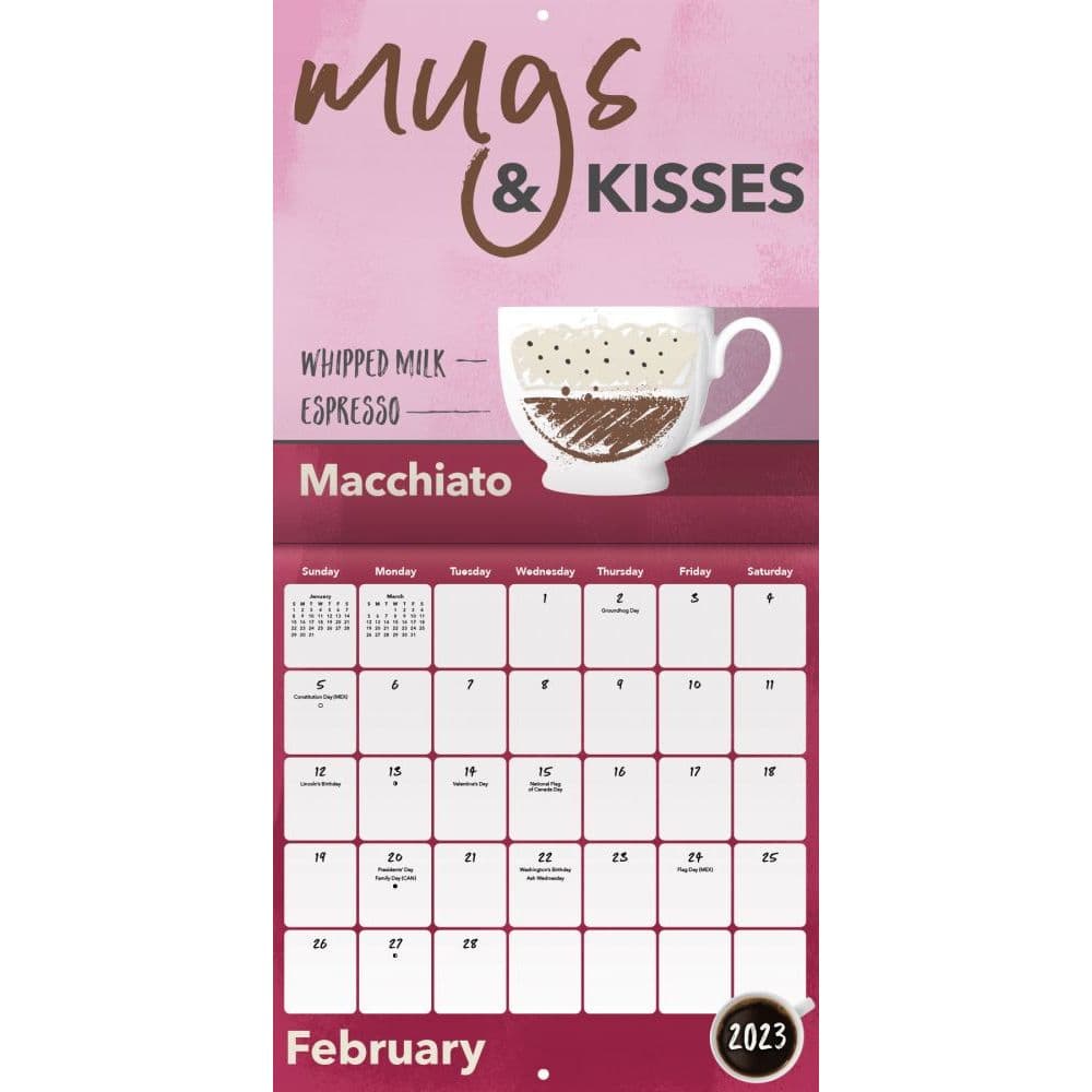 Coffee Calendar 2023 Coffee Art 2023 Wall Calendar Sv - Calendars.com