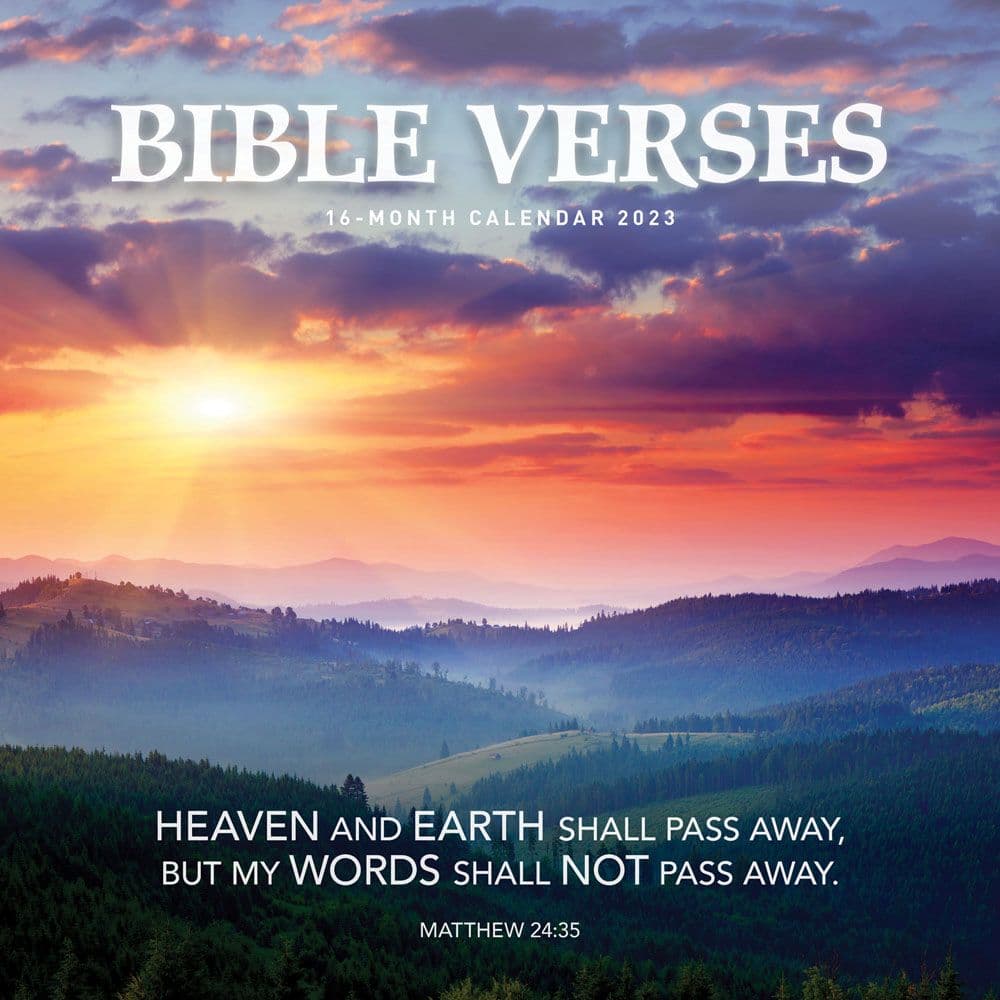 Bible Verses 2023 Wall Calendar Calendars