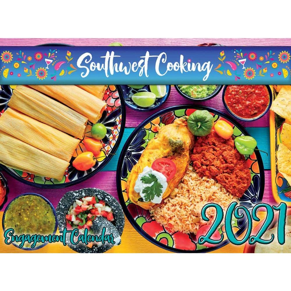 Southwest Cooking Wall Calendar