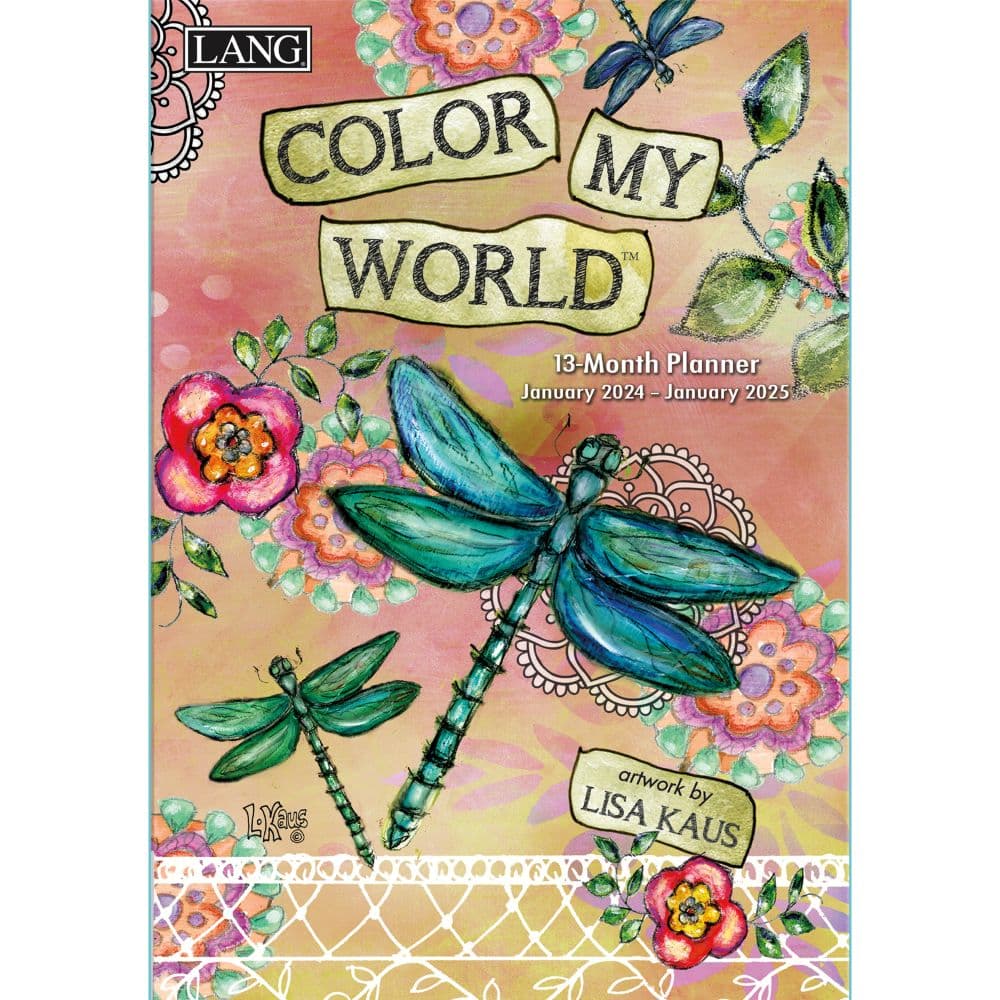 Color My World 2024 Planner Main Image