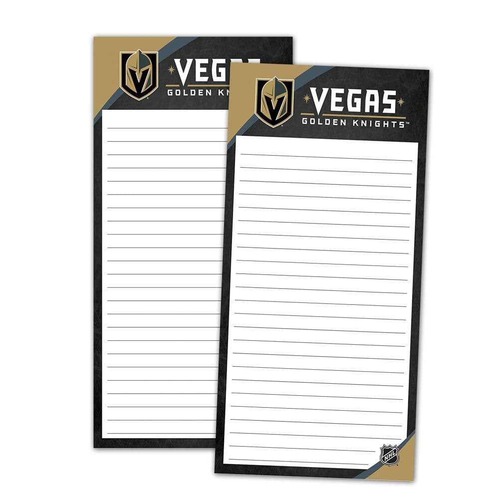 Vegas Golden Knights List Pad (2 Pack) Main Image