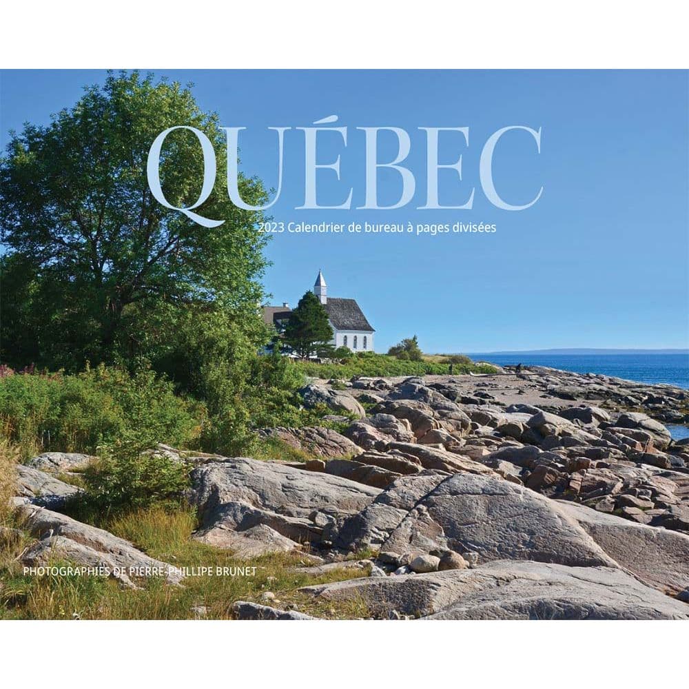 Quebec 2023 Double Easel Calendar (FRENCH) - Calendars.com